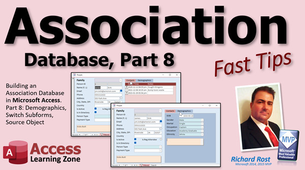 Microsoft Access Association Database, Part 8