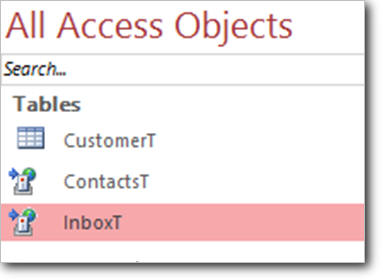 access attach to outlook folders inbox contacts